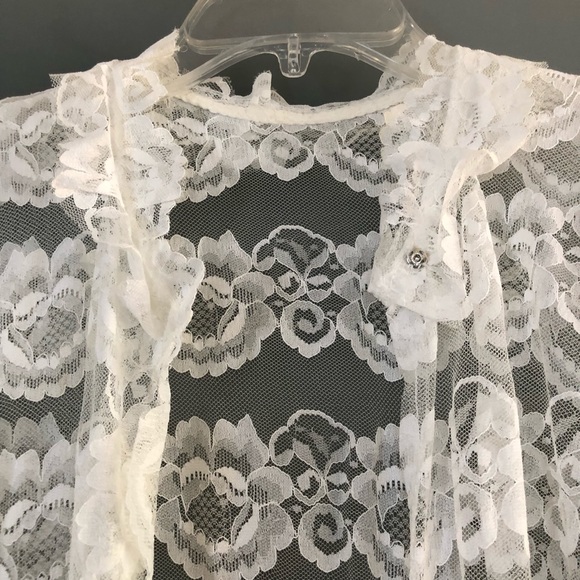 Vintage Lace Beach Cover-Up - Picture 3 of 7